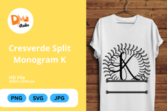 Cresverde Split Monogram Product Image 1
