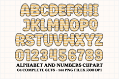 Summer Alphabet clipart, summer letters doodle Product Image 5