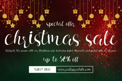 Lovely Christmas is a charming handwritten script font Product Image 8
