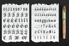 Zhatend Sildyer Blackletter Product Image 11