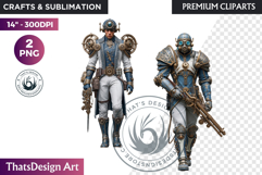 Steampunk Winter Fantasy Sublimation Graphics PNG clipart Product Image 1