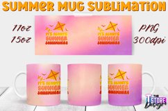 Summer Mug Sublimation | Mug 11 Oz 15 Oz | PNG 300 DPI v.1 Product Image 1
