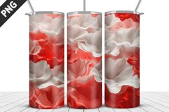 Flowers Tumbler Wrap | Sublimation Design | Tumbler PNG Product Image 1