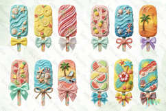 Summer Popsicles Clipart Product Image 1