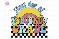 First Grade Teacher png, First Day of School Sublimation png Product Image 1
