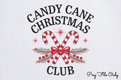 Candy cane christmas club PNG Product Image 1