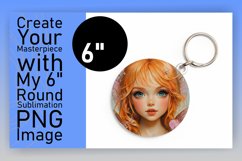 Bright Circle Design Coaster Artwork , Fairy Product Image 1