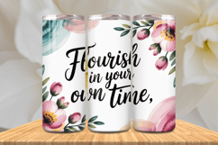 Positive Affirmations 20oz Tumbler wrap Inspirational Quotes Product Image 1
