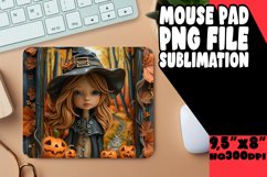 3D Halloween Mouse Pad Design Keychain Autumn Sublimation Product Image 1