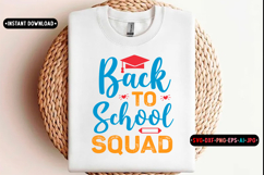 Back to school SVG Design, Back to School svg cut file Product Image 1
