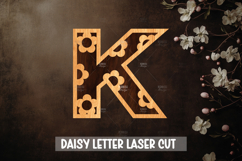 Daisy ABC Laser Cut Alphabet Design Product Image 11