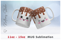 6 Funny Kawaii Designs. 11oz-15oz Coffee Cocoa Mug Product Image 9