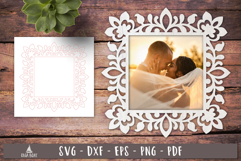 Ornate Frame Bundle SVG Laser Cut designs Product Image 3