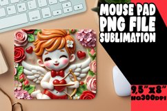 PLAYFUL MOUSE PAD DESIGN MAGIC, 3D Cupid Product Image 1