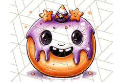 Monster Café Halloween PNG Clipart, Coffee Holiday Clip Art Product Image 3