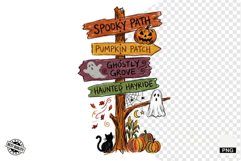Halloween Signspot Clipart Product Image 1