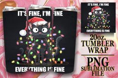 SWEET ADVENTURES 20oz TUMBLER WRAP, Xmas Product Image 1
