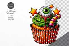 Halloween clipart, Cupcake clipart, Autumn clipart Product Image 1