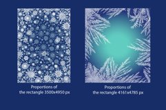Set of frosty frames. Digital items. Product Image 2