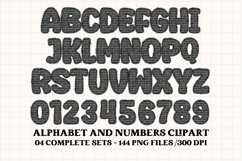 Wizard Magic School Alphabet Clipart, wizard letters doodle Product Image 5