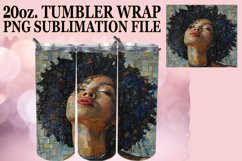 Melanin Beauty 20oz Tumbler Wrap Product Image 1