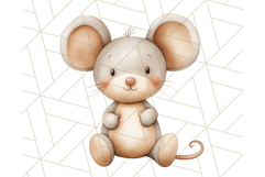 Cute Stuffed Animal Clipart for Nursery Decor Png Product Image 2