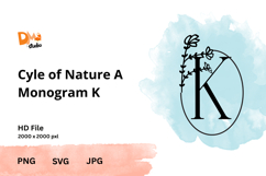 Cycle of Nature Monogram Product Image 1