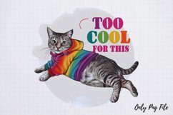 Sarcastic Cat Quotes Sublimation, Sarcastic Quotes Png Product Image 2
