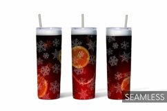 Christmas Drink Tumbler Sublimation | 20 oz Product Image 3