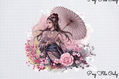 South East Asian Girls Clipart PNG Product Image 1