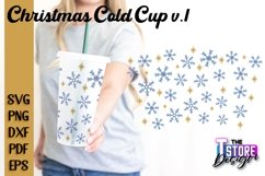 Christmas Cold Cup SVG Design| Love Cold Cup SVG v.1 Product Image 1
