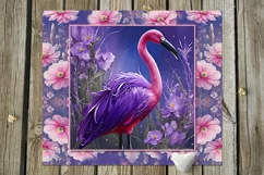 Flamingo | 14 straight skinny tumbler Sublimation designs Product Image 11