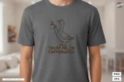 Silly Goose Drink Coffee Shirt Png Bundle Product Image 11