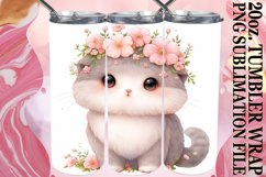Whisker Wonderland: Tumbler Wrap Cat Lover Product Image 1