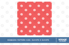 American 4th of July Coquette Polka Dot Seamless Pattern DTF Product Image 2