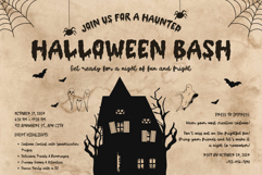 Retro Ghost is a Halloween retro duo font Product Image 9