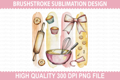 Mother&#039;s Day Brushstrokes Sublimation - Mom Brushstrokes Product Image 1