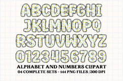 Baby Boy Alphabet PNG Clip Art, baby boy letters doodle Product Image 5
