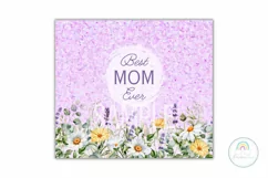 Mothers Day Tumbler Sublimation Design Tumbler Wrap PNG Product Image 3