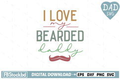 Dad SVG Bundle, Fathers day Svg, Funny dad Quotes Design Product Image 9