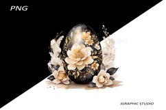Easter Clipart, Easter Egg Clipart, Easter Bunny Png Product Image 1