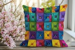 Geometric Quilted Patchwork Product Image 4