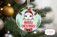 BUNDLE Cute Christmas animals ornament PNG sublimation Product Image 6
