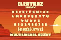 Elcatraz - Family Retro &amp; Funny Font Family Product Image 11