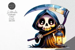 Halloween clipart, Death clipart, Autumn clipart Product Image 1