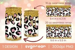 Glitter Can Glass | PNG | 16 Oz | 20 Oz Libbey Glass Product Image 2