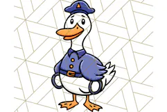 Goose Occupation Clipart PNG, Cute Job-Themed Graphics Product Image 3