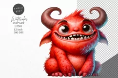 Halloween clipart, Monster clipart, Autumn clipart Product Image 1