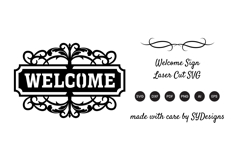 Welcome Sign Lasercut Product Image 2