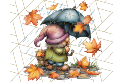 Spooky Gnome Village Clipart PNG Halloween Png Product Image 3